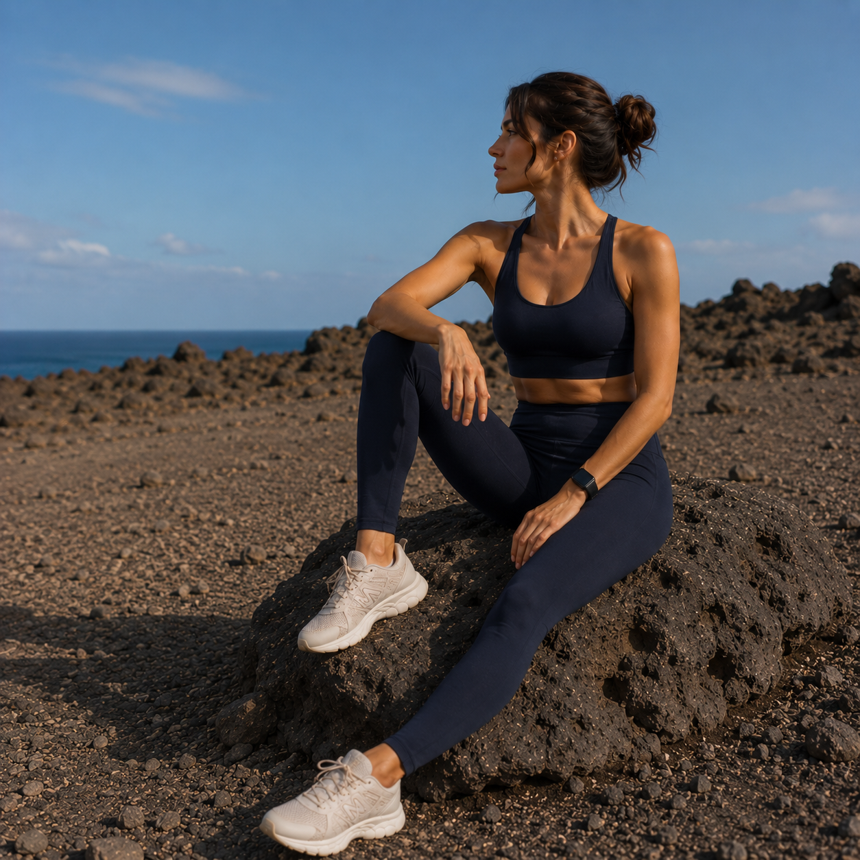 essential leggings • ink blue