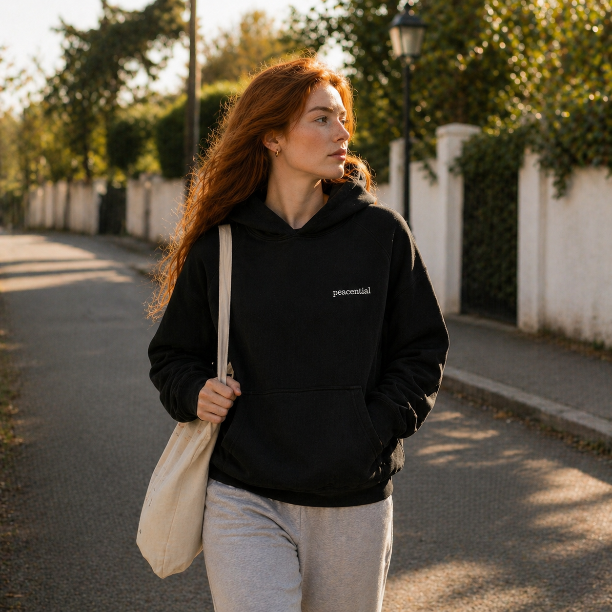 peacential hoodie