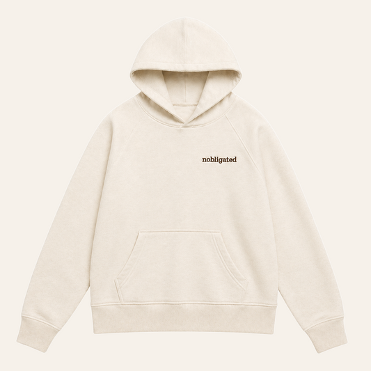 nobligated hoodie